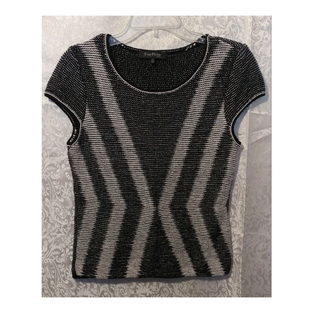 Evan Picone Petite Knit Sweater Top